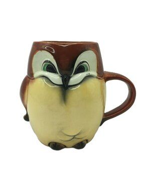 Goebel W Germany Owl Coffee Tea Mug 74 017 13 Vintage Figural Ceramic